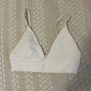 Small white bikini top